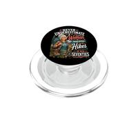 Nunca Subestimes a una Mujer Que todavía Camina en Sus Setenta años PopSockets PopGrip para MagSafe