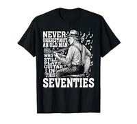 Nunca Subestimes al Viejo Guitarrista de los Setenta Camiseta