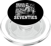 Nunca Subestimes al Viejo Guitarrista de los Setenta PopSockets PopGrip para MagSafe