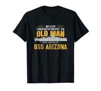 Nunca subestimes el acorazado USS Arizona Camiseta