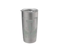 Nunca subestimes el diseño de Old Guy Disc Golf Vaso térmico de acero inoxidable de doble pared