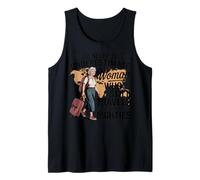 Nunca Subestimes los Viajes de una Mujer en Sus Ochenta Camiseta sin Mangas
