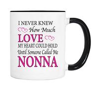 Nunca Supe Cuánto Amor... Hasta Que Alguien Me Llamó Nonna Mug Duradero Taza Único Taza De Café Para Oficina Cappuccino Té 330Ml