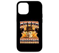 Nunca te Rindas al Estilo Pirata británico de los 90 de Winston Churchill Carcasa para iPhone 12/12 Pro
