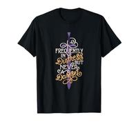 Nunca una damisela en apuros Feminista Camiseta