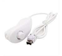 Nunchuk con cable para mando de juegos, mango curvo, herramienta para mando de juegos