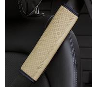 NUNETH 2 Piezas Protector Cinturon Coche para Volvo XC Classic XC40 XC60 XC60 NE XC90, Suaves y Cómodas Almohadilla Cinturon Coche Fundas para Cinturón De Seguridad, Accesorios para el,D-Beige