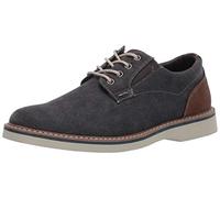 Nunn Bush Barklay Canvas Plain Toe Oxford Lace Up, Hombre, Gris, 43.5 EU