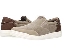 Nunn Bush Kore City Walk Canvas Moc Toe Slip-on, Zapatillas Hombre, Beige, 44 EU Ancho