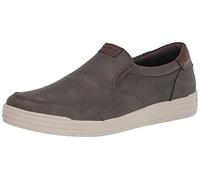 Nunn Bush Men's Kore City Walk Moccasin Toe Sneaker Style Slip on Loafer Shoe, Grey, 11