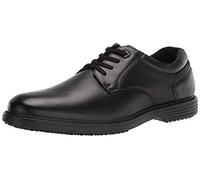 Nunn Bush Men's Wade Work Plain Toe Oxford, Black, 13 Wide