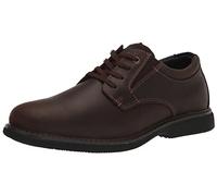 Nunn Bush Otto Plain Toe Oxford Leather Lace Up with Lightweight Sole, Hombre, marrón Crazy Horse, 45.5 EU