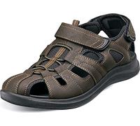 Nunn Bush Rio Bravo Fisherman Closed Toe Outdoor, Sandalia para Exteriores Hombre, Brown, 40.5 EU