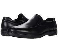 Nunn Bush Wade Work Moc Toe Slip-On para Hombre, Negro -, 45 EU