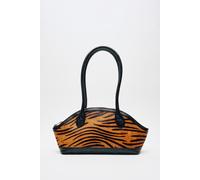 Núnoo Ayo Stripes Deluxe Dark Brown Talla: OS | Bolsos de Mano Outlet | Unisex | Marrón