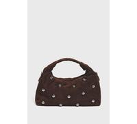 Núnoo Dandy Rivet Suede Chocolate Talla: OS | Bolsos de Mano Outlet | Unisex | Marrón