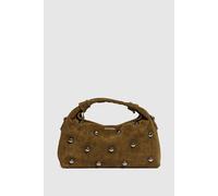 Núnoo Dandy Rivet Suede Dusty Olive Talla: OS | Bolsos de Mano Outlet | Unisex | Verde