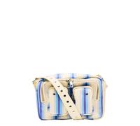 Núnoo Ellie Canvas Blue Stripes Talla: OS | Bolsos de Mano Outlet | Mujer | Azul