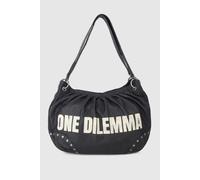 Núnoo Elsa Small Washed Black X One Dilemma Talla: OS | Bolsos de Mano Outlet | Unisex | Negro