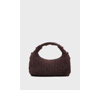 Núnoo Mini Dandy Braided Suede Chocolate Talla: OS | Bolsos de Mano Outlet | Unisex | Marrón