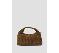 Núnoo Mini Dandy Braided Suede Dusty Olive Talla: OS | Bolsos de Mano Outlet | Unisex | Verde
