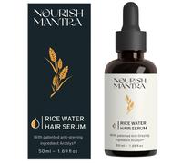 NUNSEH Mantra arroz agua para el cabello 50 ml | Sero de cabello anti gris | con Arcolys Rice Water Extracto de fenogreco | 50 ml
