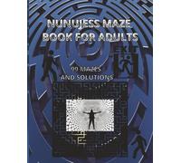 NUNUJESS MAZE BOOK FOR ADULTS