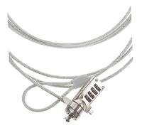 NUOBESTY 1.8m Candado Cable para Portátil Cerradura Cadena y Accesorio De Seguridad