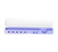 NUOBESTY 1 Caja De Almacenamiento para Lápices Estuche para Lápices Práctico Contenedor De Almacenamiento para Lápices Abs Morado
