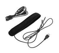 NUOBESTY 1 Juego Calentador de Rocío USB para Lentes de Cámara y Telescopios de Neopreno Protección contra Condensación y Frío para Fotografía Fríos