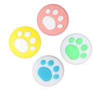 NUOBESTY 1 Juego Cubiertas de Pulgar para Joystick de Switch de Tapones Adorables Ajustables y Cómodos para Controladores Reducen y Mano Accesorios