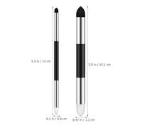 NUOBESTY 1 juego de esponja para mezclar: bolígrafo de esponja para mezclar de artista, lápiz lavable de doble punta, pincel de para frotar pasteles, herramienta de dibujo artístico, licuadora