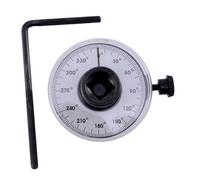 NUOBESTY 1 juego Medidor de Ángulo de Torque Ajustable Inoxidable para Medición Precisa de Torque Automóviles Herramienta Durable y Robusta con Dial y de Usar