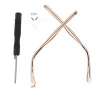 NUOBESTY 1 par Patillas de Gafas de Reemplazo Estables Accesorios de Brazos para Gafas Fáciles de Instalar y Compatibles y Lectura Color Rosa
