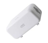NUOBESTY 1 Pieza Caja de Gestión de Cables para Hogar Organizador de Enchufes y Regletas Protección contra Agua y Polvo Diseño de Disipación de para Adaptadores y Cargadores