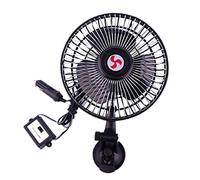 NUOBESTY 1 pieza Ventilador de Aire Acondicionado para Coche Succión Ventilador de Refrigeración Portátil para Interior de Vehículos Instalación y Funcionamiento Silencioso