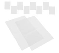NUOBESTY 10 Hojas Papel de Acetato Transparente para Dibujo y Caligrafía Papel Translúcido para y Creación de Insectos para y