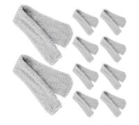 NUOBESTY 10 Paños de Recambio para Plumero de Microfibra Reutilizables y Lavables, Limpieza y para Polvo en Dormitorios y Cocina