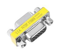 NUOBESTY 10 Piezas Adaptador Vga Hembra Hembra de para Extensión Compatible con Múltiples Oficina Hogar y Educación