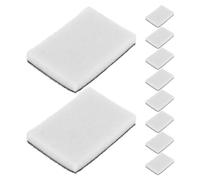 NUOBESTY 10 Unidades Almohadillas de Espuma Cuadradas para Mini Herramientas de Mezcla de Tinta, Esponja Fácil de Colocar para Pintura y Manualidades Artísticas
