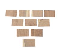 NUOBESTY 10 Unidades Cuñas de Madera para Herramientas Manuales Cuñas Triangulares Resistentes para Hachas para Seguro y Reparaciones Carpintería