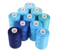 NUOBESTY 10 Unidades Hilos de Coser para Máquina de Coser y Bordar, Hilo Fuerte que No se Desvanece, Surtido de Colores para Proyectos Creativos y Decoración del Hogar