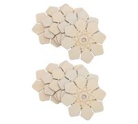 NUOBESTY 10 Unidades Placa de Trenzado de Madera Redonda 8 Ranuras, Herramienta Portátil para Tejer Pulseras Amistad, Adecuado para Actividades DIY y Desarrollo de Habilidades
