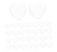NUOBESTY 100 Piezas Cabochones de Vidrio Forma con Diseño Convexo Parches Transparentes para Colgantes para Manualidades Diy Accesorios para Joyería