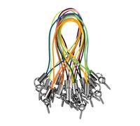 NUOBESTY 100 Piezas Cuerda para Teléfono Correa Antipérdida de Cuerda de Lanyard para Móvil y Accesorios para Personalizar y Llevar Claves USB