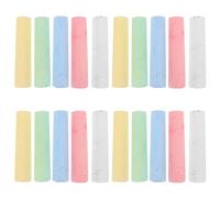 NUOBESTY 100 tizas de dibujo lavables gigantes para, multicolores, para jugar al aire libre, suministros de dibujo artístico para niños pequeños.