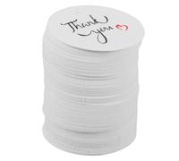 NUOBESTY 100piezas Etiquetas De Agradecimiento Exquisitas Tarjetas De Cumpleaños Decorativas