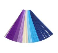 NUOBESTY 1040 Unidades Papel para Origami Estrellas de Colores, Doble Cara, Bordes Suaves y Flexibilidad Óptima, Adecuado para Manualidades, Decoración del Hogar y Principiantes