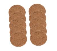 NUOBESTY 10piezas Colchonetas Naturales para Nidos De Aves Unidades Resistentes y Prácticas para Cría De Aves Pequeñas y Otras Especies En Ambientes Domésticos