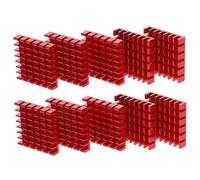 NUOBESTY 10Piezas Disipador Aluminio para IC LED y Componentes Electrónicos para Refrigeración De Computadoras y Electrónica